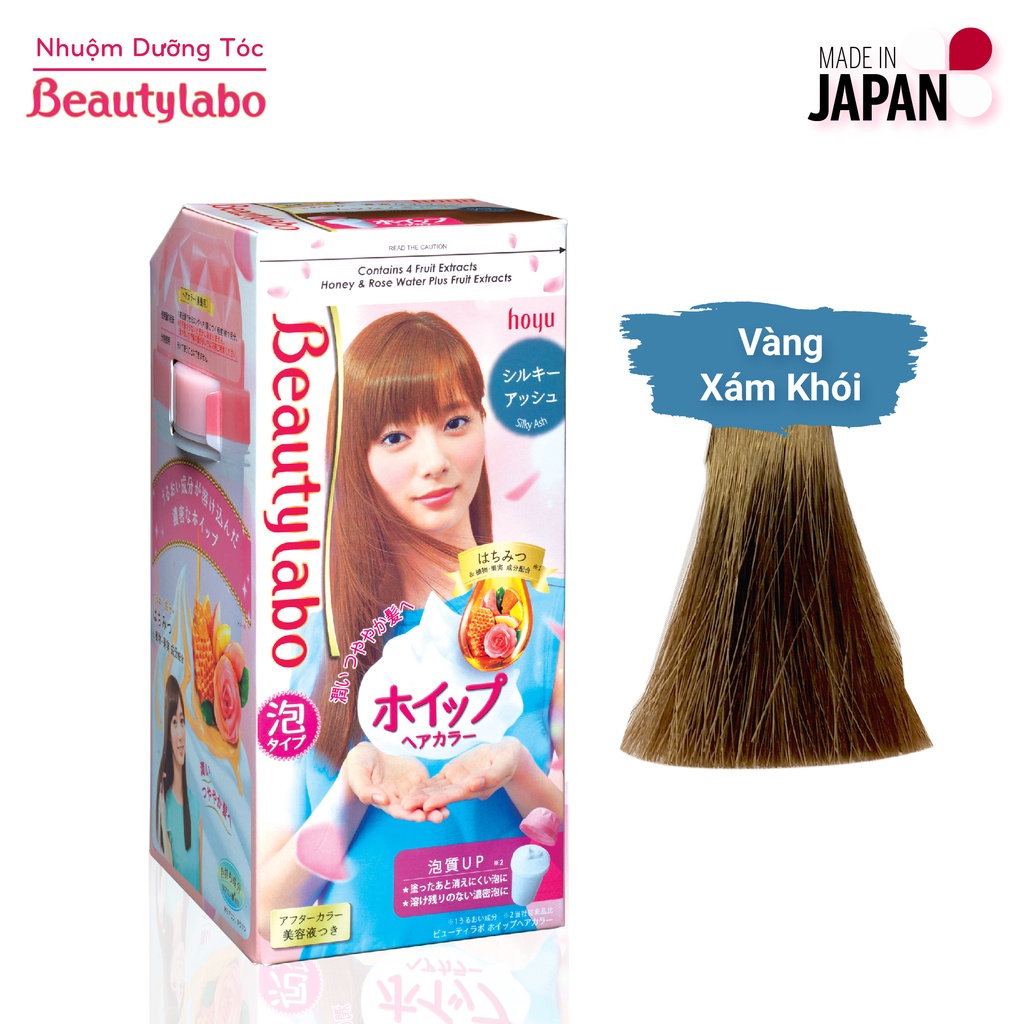 [KHUYẾN MÃI] Combo 2 hộp Thuốc nhuộm tóc tạo bọt Beautylabo 125ml – Whip Hair Color