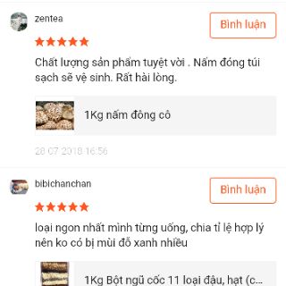 Nấm đông cô khô 1kg