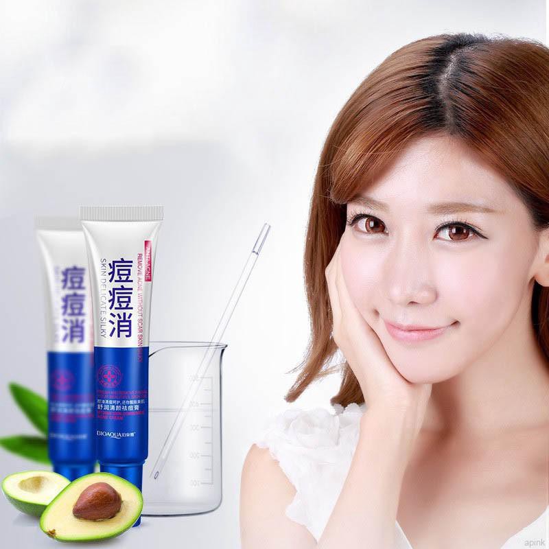 [Hàng mới về] Kem tẩy mụn Bioaqua điều dầu dưỡng ẩm chăm sóc da 30g simple