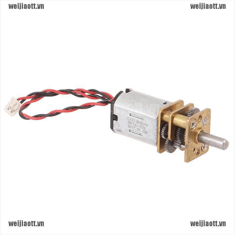 Mô tơ  động cơ giảm tốc độ mini 3-12v 60rmp mini N20