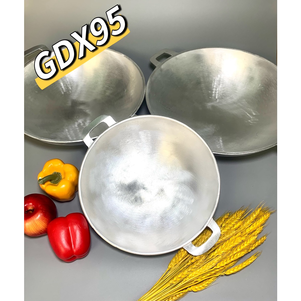 Chảo gang miên đúc siêu bóng siêu đẹp siêu dầy