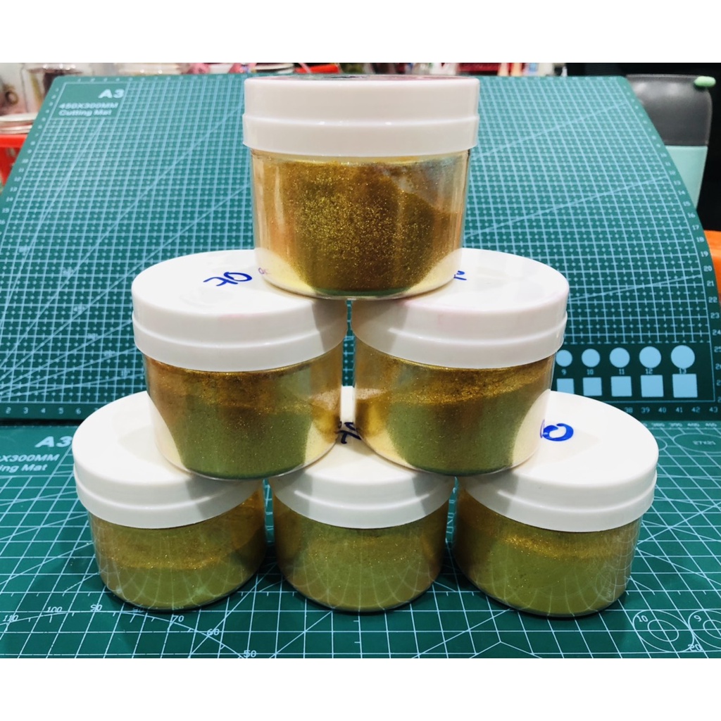 Bột Màu Nhũ Vàng 24 K Hũ 100ml - Trường Thịnh Sài Gòn