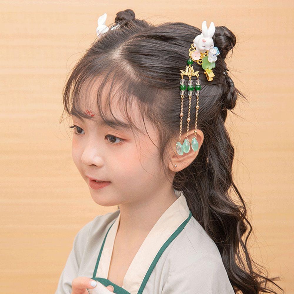 Trâm Cài Tóc Đính Hoa Và Ngọc Trai Phong Cách Trung Hoa Cổ Điển Cho Nữ