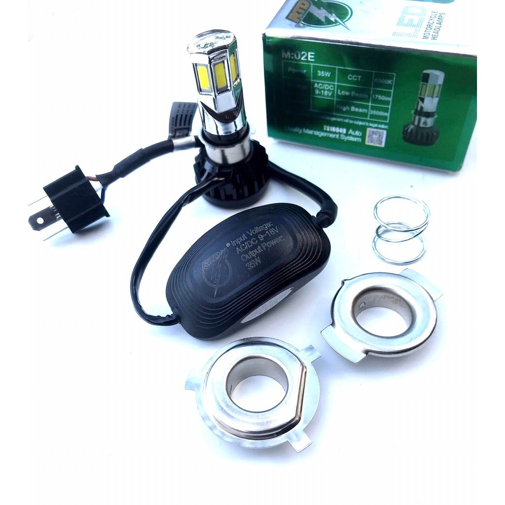 Đèn Pha Led Siêu Sáng 6 Tim Led RTD M02E - m02e