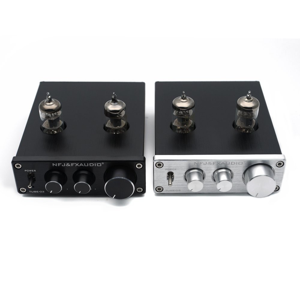 FX Audio TUBE-03 6J1 Preamplifier Đèn, Chỉnh Bass-Treble kèm nguồn -dc3449