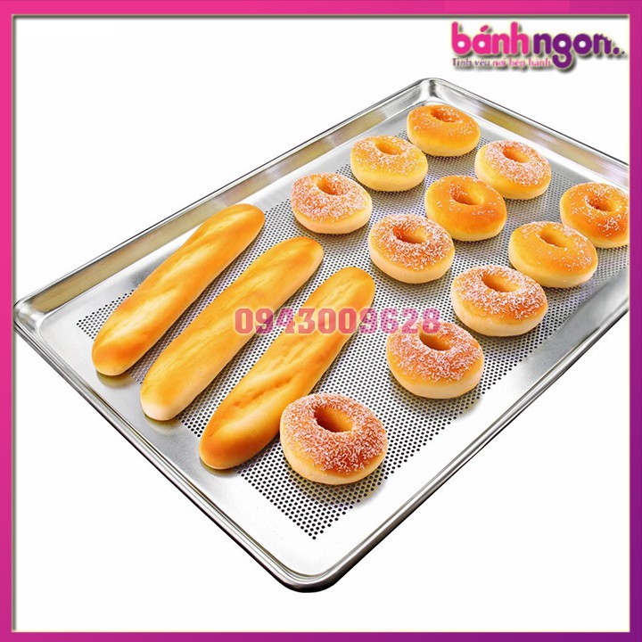 Khay Nhôm Đúc Nướng Bánh Dùng Cho Lò 120L 40*60*3cm Dày 1mm