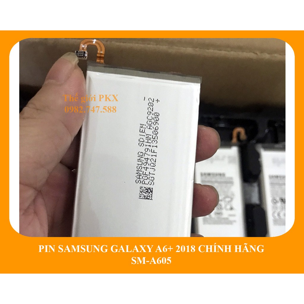 Pin Samsung A6 2018 chính hãng A600 | Samsung J8 2018 J800 | Phát hiện hàng giả đền 20 lần giá trị sản phẩm