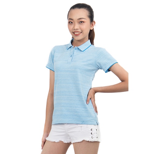 Áo thun nữ kiểu Polo Melange NOVELTY 200056N
