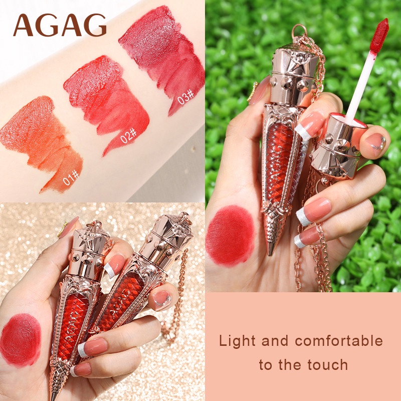 Son Môi Agag Queen's Chất Lì Chống Thấm Nước Dành Cho Nữ Sinh