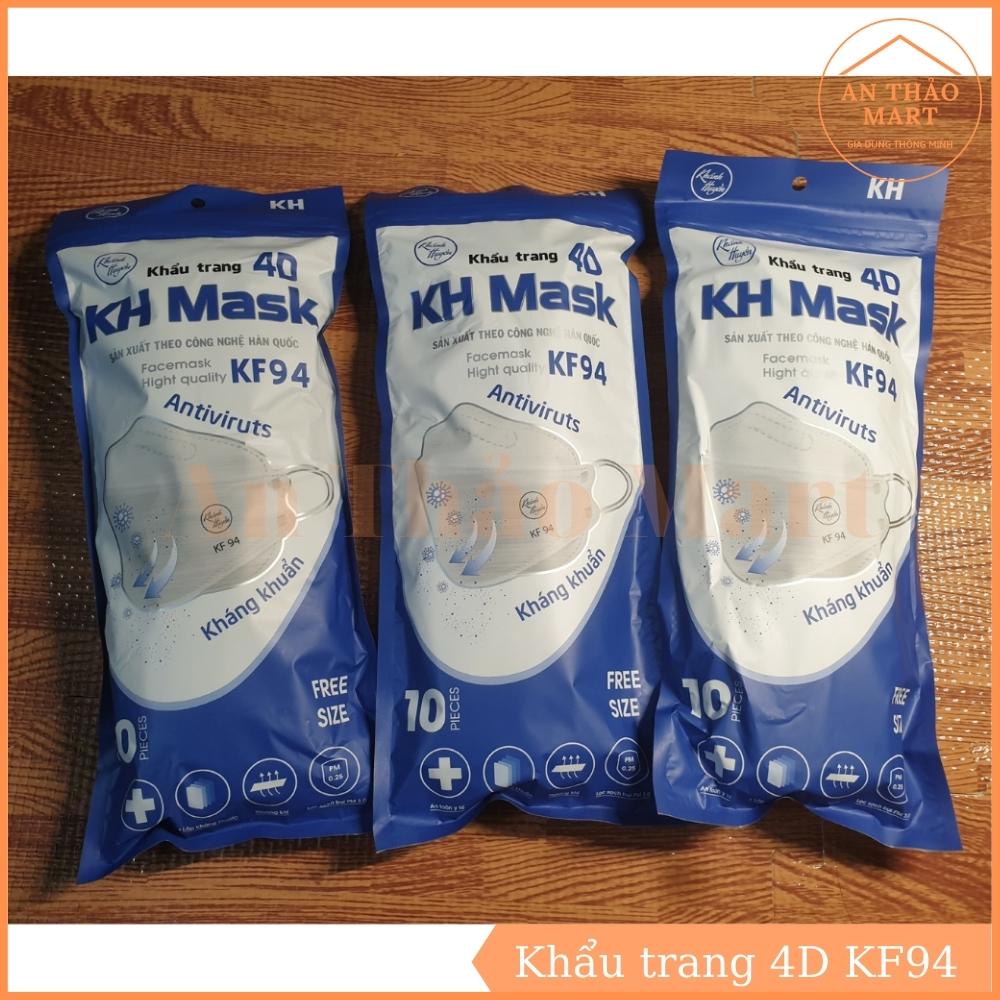 Khẩu Trang Y Tế 4D Mask KF94 Chống Bụi Mịn Và Kháng Khuẩn Hàng Cao Cấp