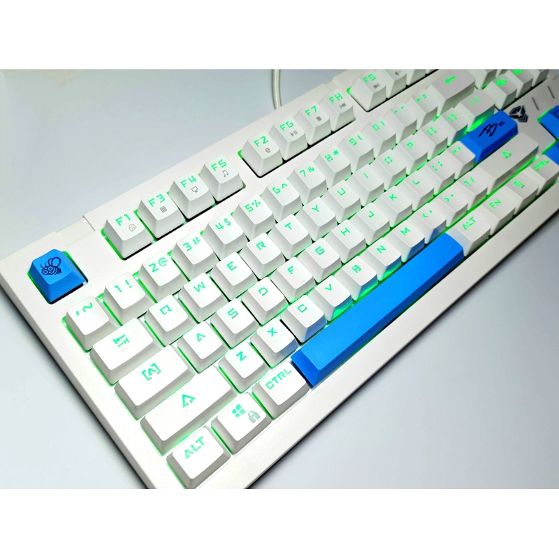 Nắp Đậy Bàn Phím Cơ NERV 7 Nút PBT Nhuộm Màu Mật Ong XDA Cho Cherry Mx 6 25U