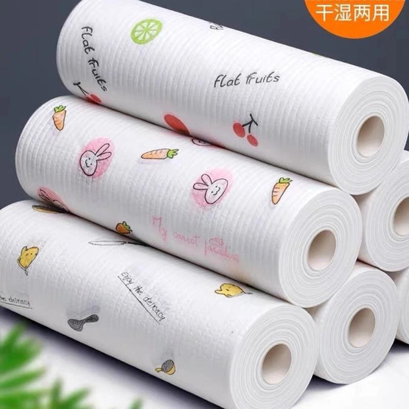 Cuộn khăn lau bếp đa năng tiện dụng ,thấm dầu mỡ có thể tái sử dụng nhiều lần . Khăn giấy lau bếp, khăn lau bếp