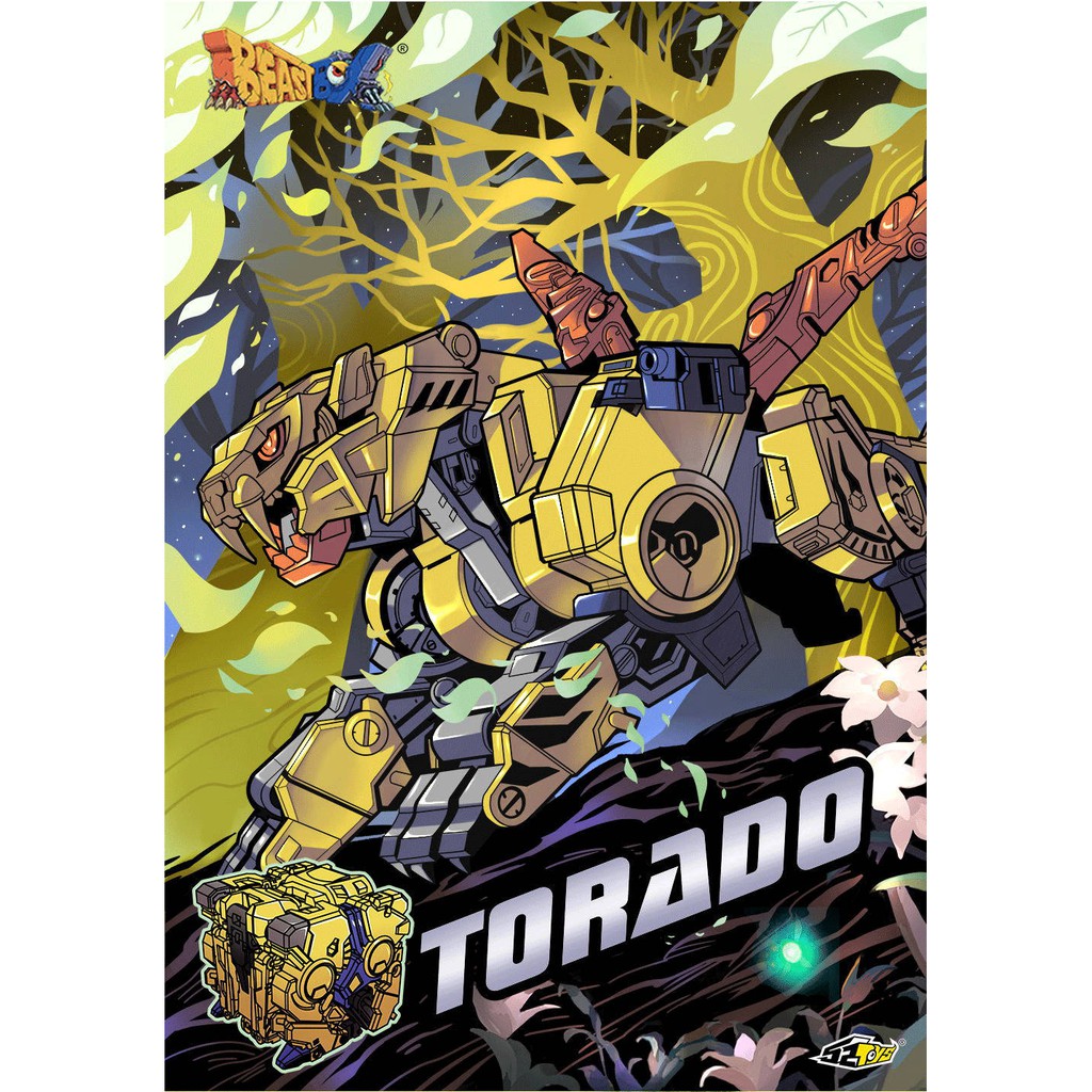 Mô hình 52toys Beastbox BB20 Torado
