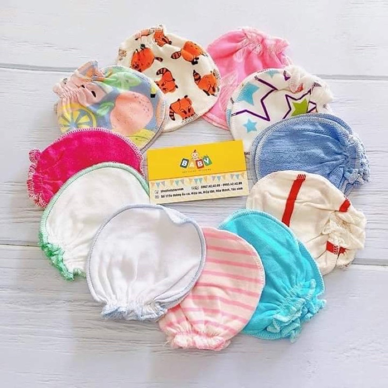 Set 3 đôi bao tay Hotga  dễ thương cho bé