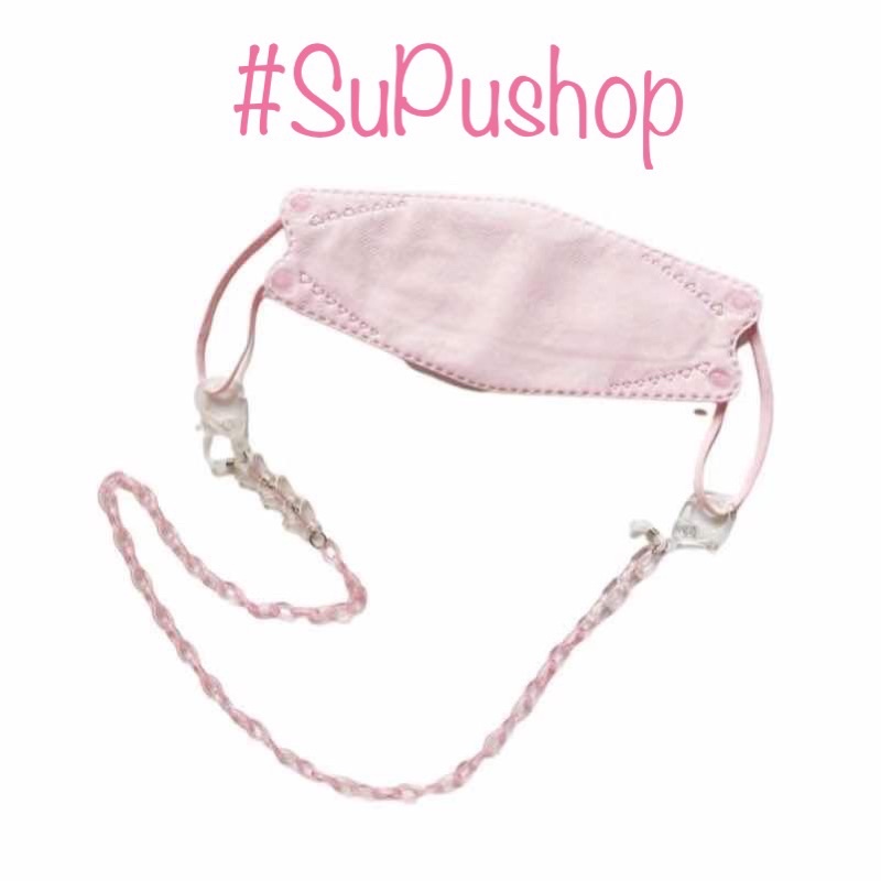 🎀⛓DÂY ĐEO KHẨU TRANG, MẮT KÍNH CHẤT NHỰA TRONG KẾT HỢP TAG BB⛓🎀