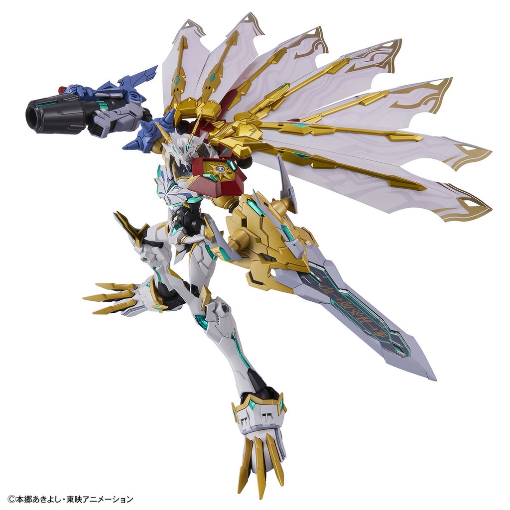 Mô Hình Lắp Ráp Figure-rise Standard Omegamon X - Anti Body Digimon Digital Monster Bandai Đồ Chơi Anime Nhật