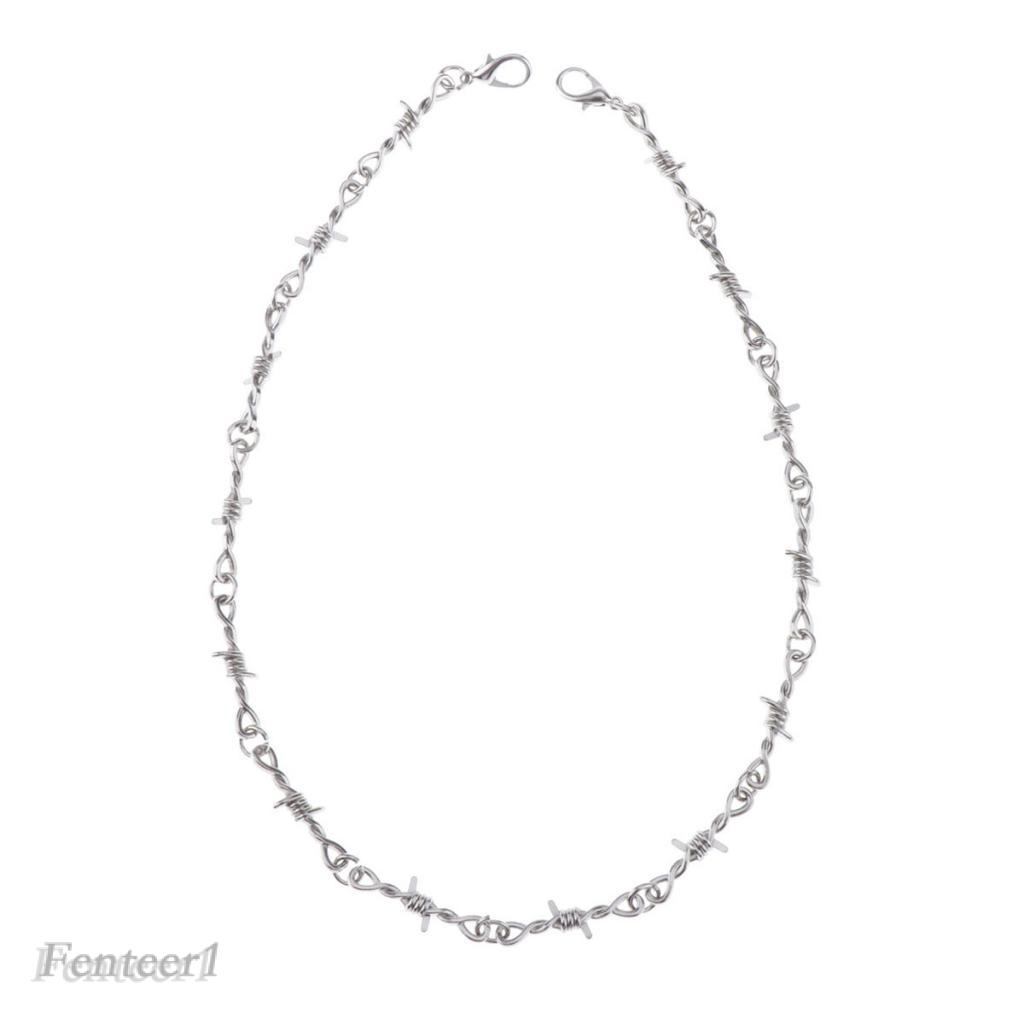 Dây xích hợp kim trang trí gai nhỏ thời trang cho nữ