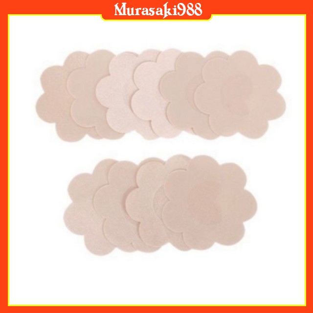 Miếng dán ngực - Hộp 30 đôi dán nhũ hoa giấy hình hoa mai | BigBuy360 - bigbuy360.vn