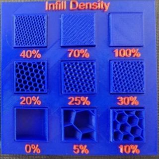 Nỏ đồ chơi mini in 3D đặc 30%