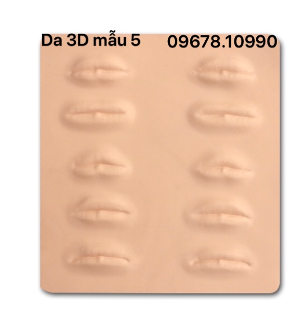 Da Tập Phun Xăm, Da Thực Hành Phun Xăm