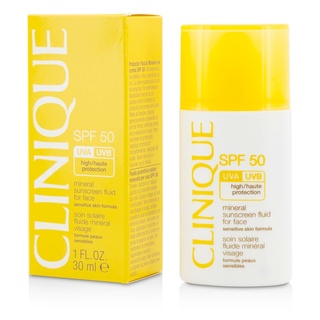 (Bill Usa)Kem chống nắng Clinique Mineral Sunscreen Fluid For Face SPF 50