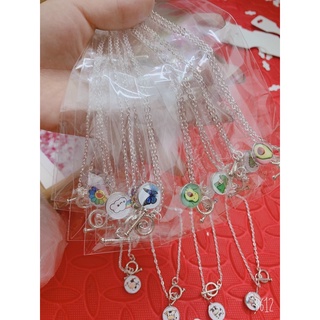 Vòng cổ mặt tròn cute