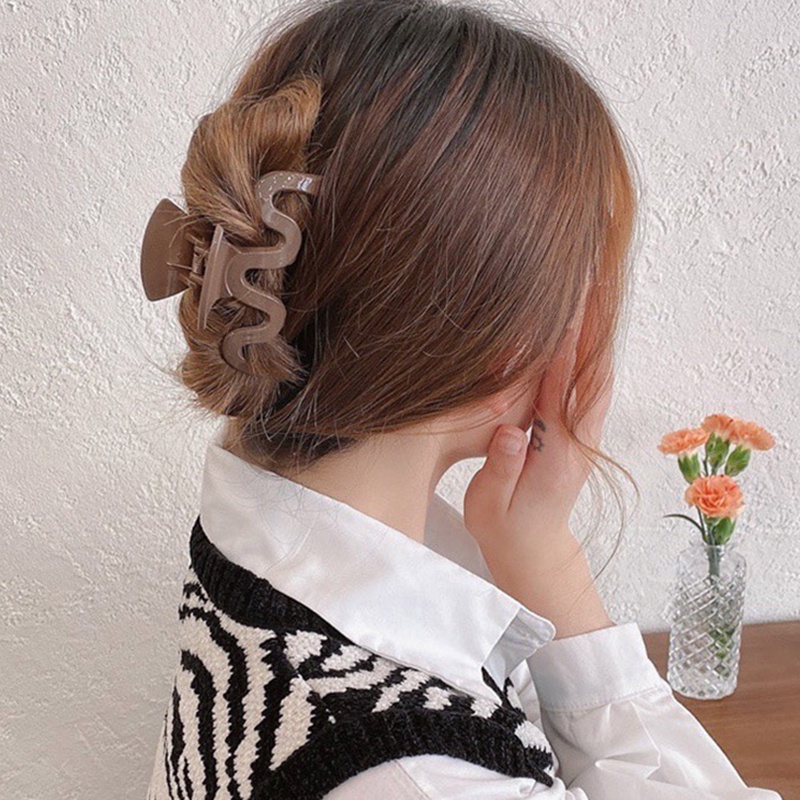 Kẹp Tóc Gợn Sóng Phong Cách Hàn Quốc Cho Nữ