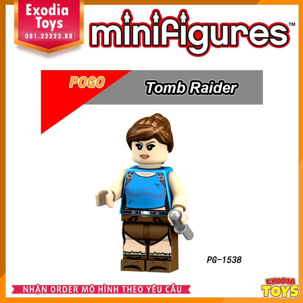 Xếp hình minifigure siêu anh hùng vũ trụ Marvel và DC Comics - Đồ Chơi Lắp Ghép Sáng Tạo - POGO 8125