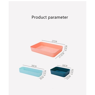 Storage drawer box split storage box storage box small rectangular kitchenware storage box a table of plastic cosmetics