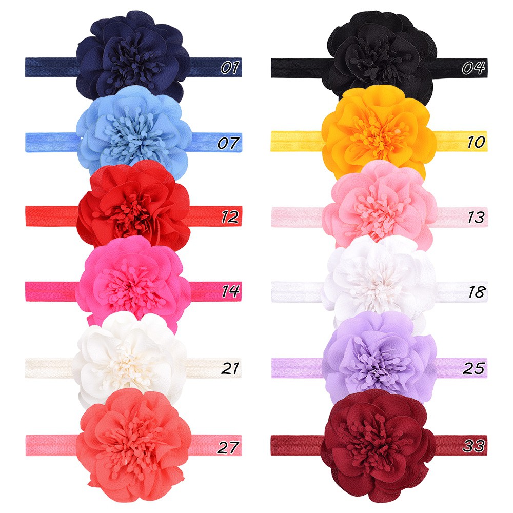 Băng đô hoa KIDSBOWS nhiều màu tùy chọn thời trang dễ thương cho bé gái