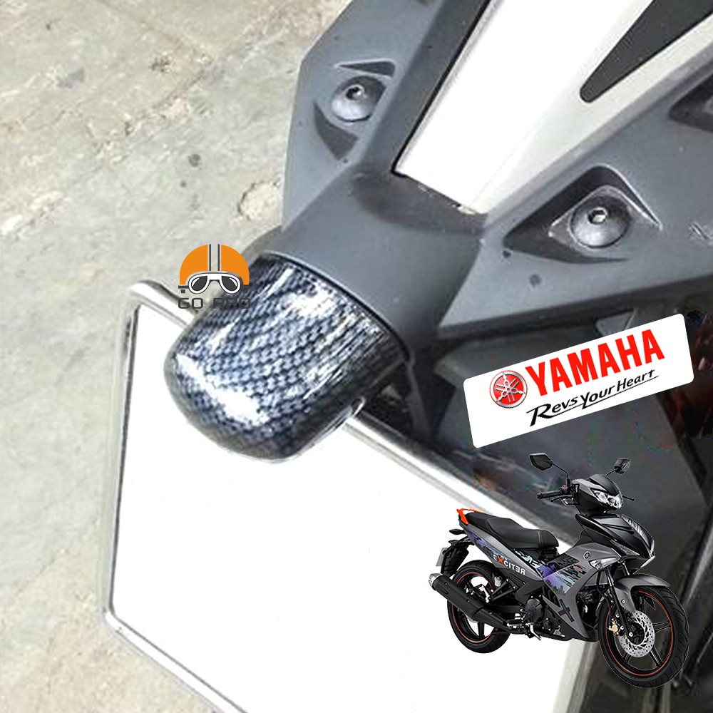 [CHÍNH HÃNG] Ốp Đuôi Rùa &amp; Cóc Đèn Dành Cho EXCITER 150cc Nhựa Xi