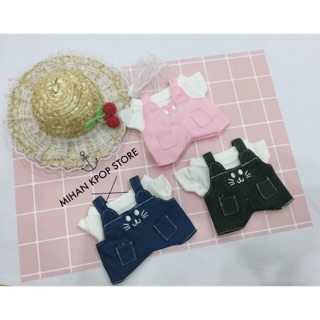 Set yếm mèo cho doll 20cm
