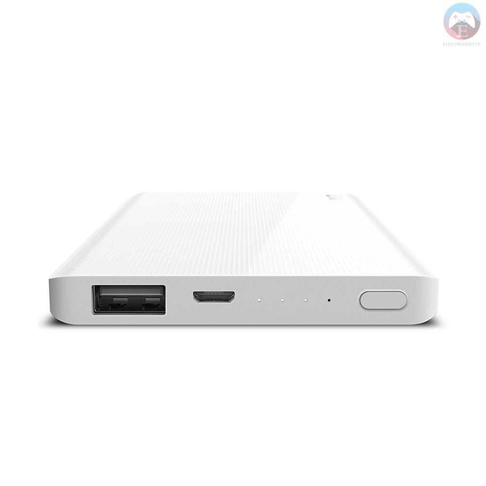 Ê Original Xiaomi ZMI 5000mAh Power Bank External Battery Two-way Quick Charge 2.0 for iPhone iPad Samsung Portable Powerbank