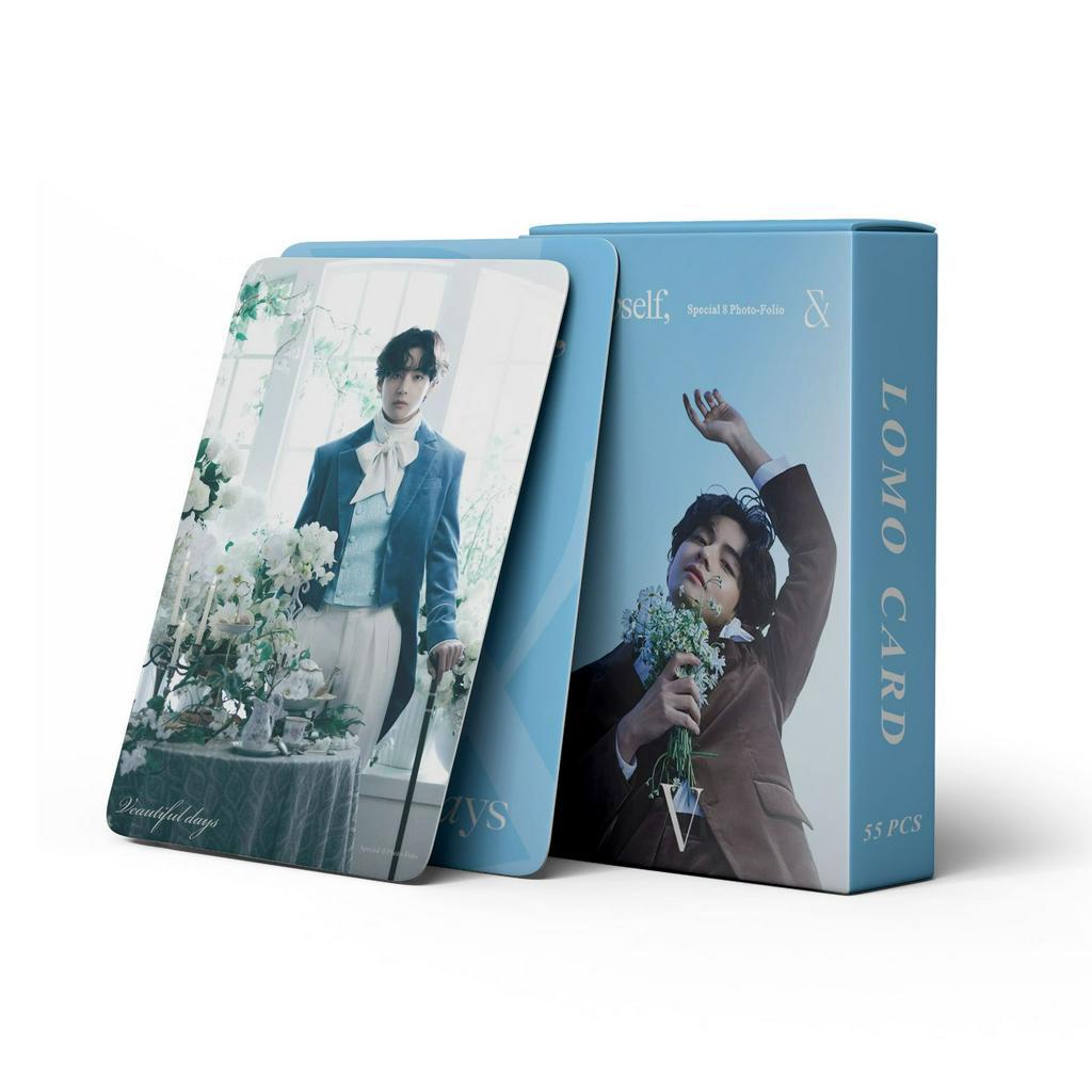 54 Lomo Card bo góc BTS V me myself veautiful day Solo Album cửa hàng kpop Gumihoo
