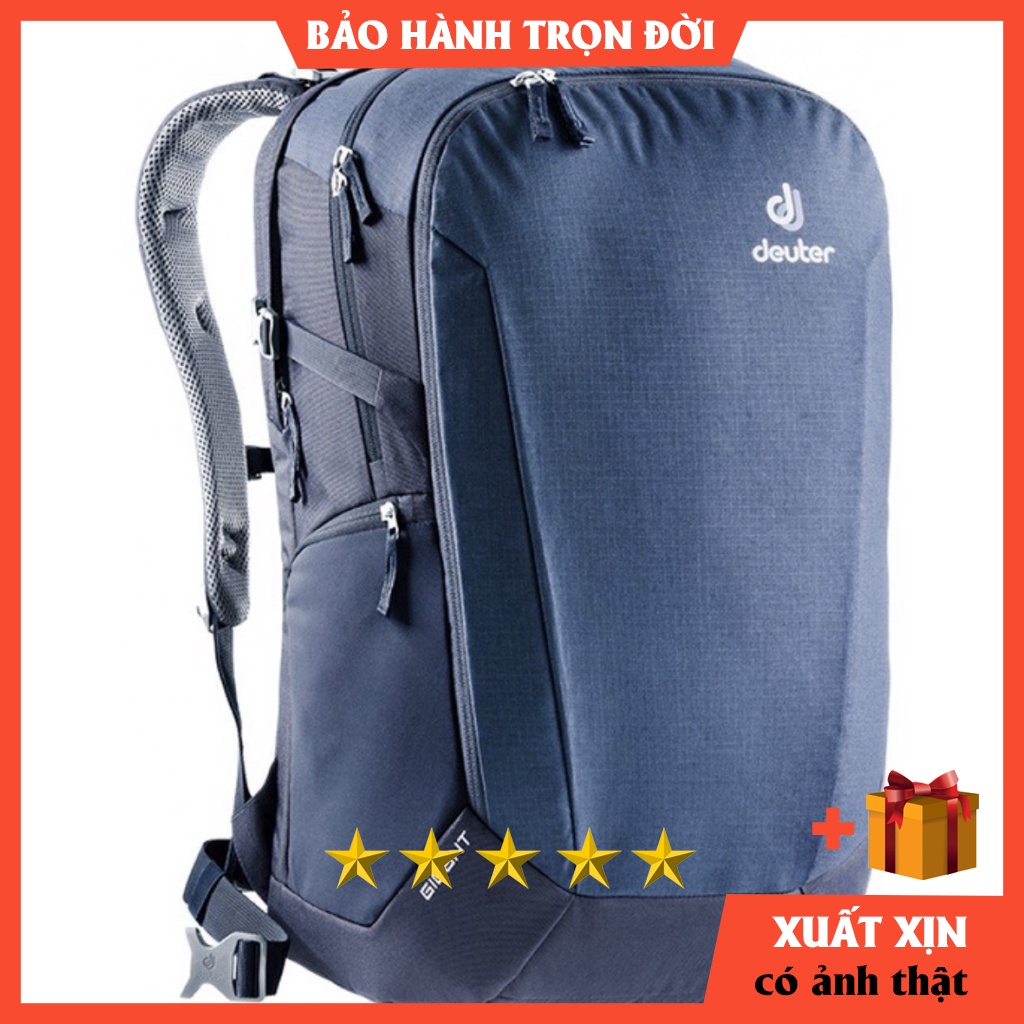 Balo du lịch Deuter Gigant Daypack 32L Balo phượt chất liệu chống thấm nước tốt nhiều ngăn có ngăn đựng laptop 17 inch