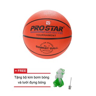 Bóng rổ Prostar Size 5,6,7 ( Tặng Kim + Túi Lưới)