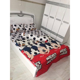BỘ GA COTTON POLY MICKEY MOUSE