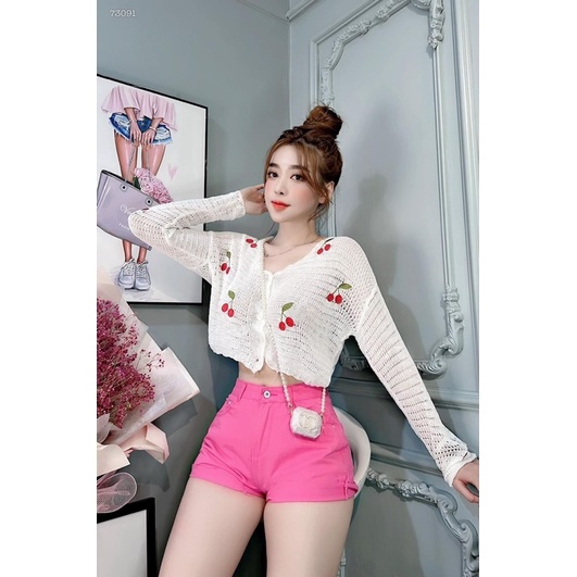 ÁO KHOÁC LEN CHERRY