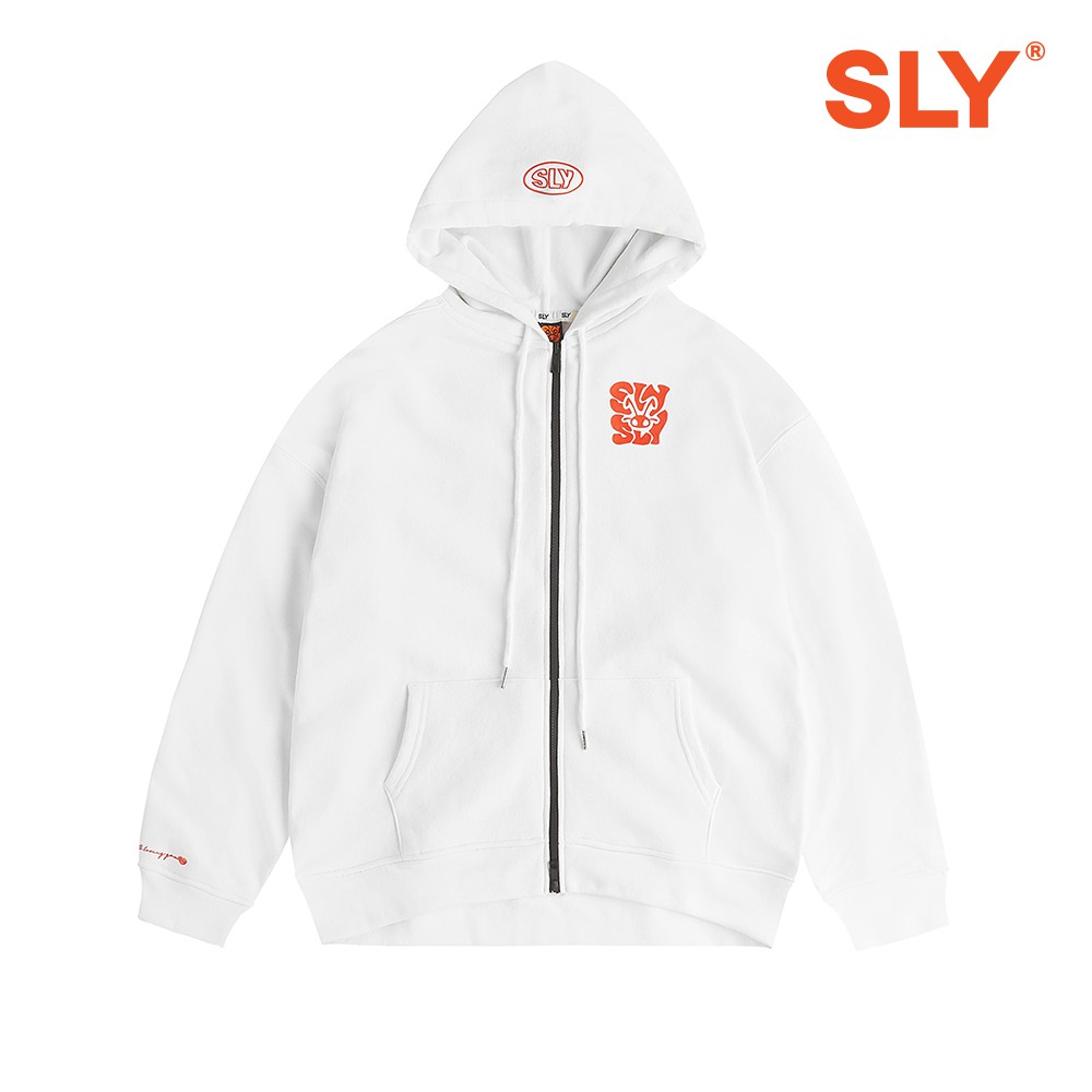 Áo Hoodie Icon-Ant White