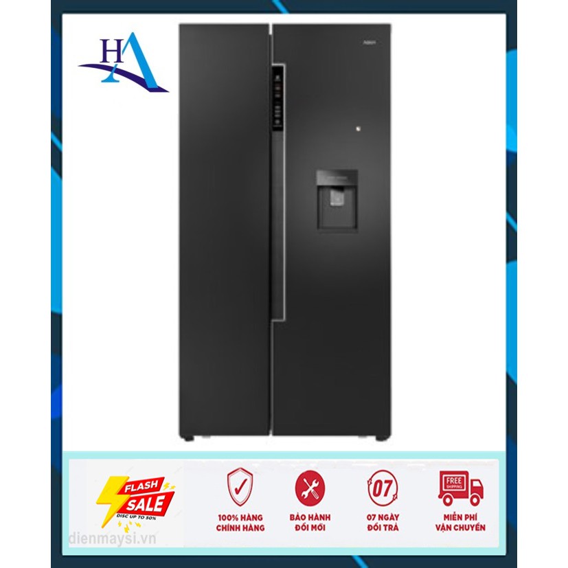 [ELHAL5 giảm 7% tối đa 1TR] Tủ lạnh Aqua Inverter 510 lít AQR-I565AS BS(Miễn phí giao tại HCM-ngoài tỉnh liên hệ shop)