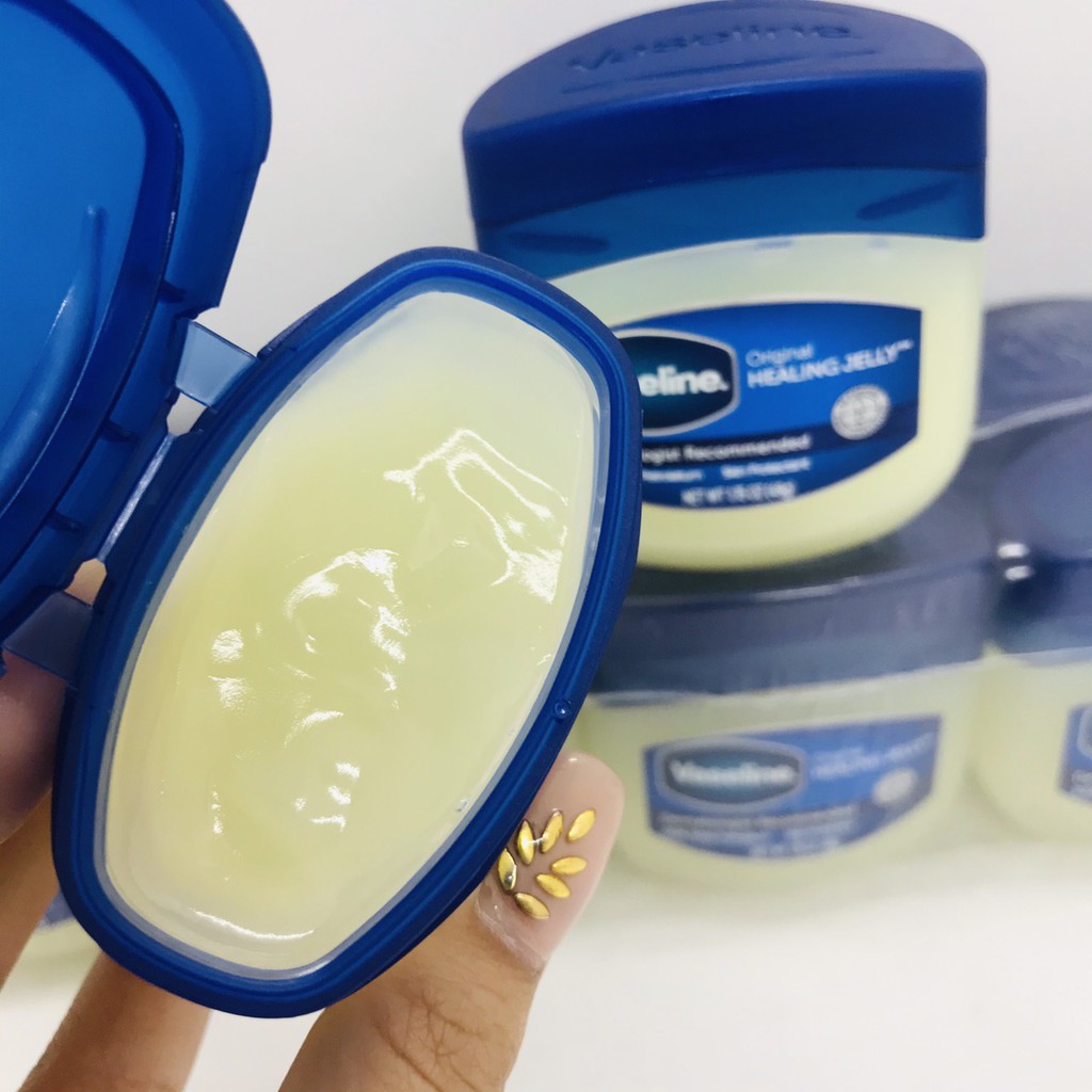 [MẪU MỚI NHẤT] Sáp Dưỡng Ẩm Vaseline Original Healing Jelly 100% Petrolium Skin Protectant 49g (Hàng Chuẩn Mỹ)