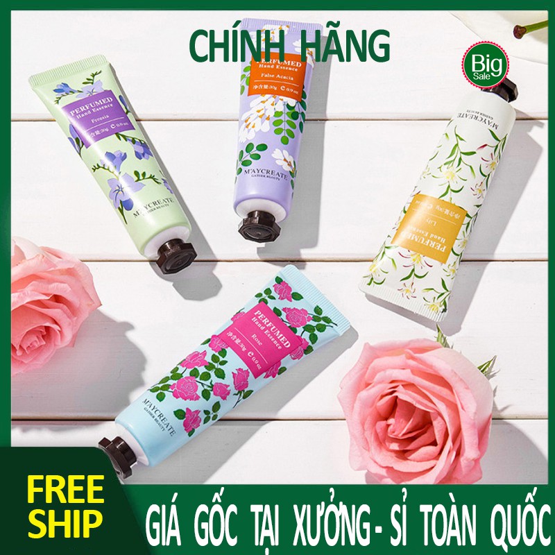 [CHÍNH HÃNG] Kem dưỡng da tay Maycreate , kem bôi tay dưỡng ẩm BIG SALE MART