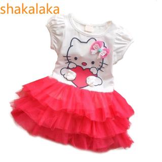 Váy công chúa Hello Kitty cho bé gái