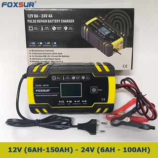Sạc acquy foxsur có phục hồi acquy