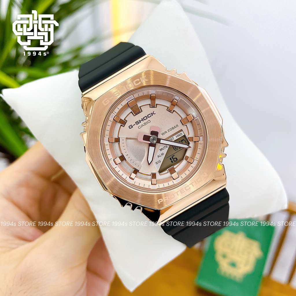 Đồng hồ unisex Casio G-Shock GM-S2100PG-1A4 chống va đập, chống nước 200m, hàng chính hãng
