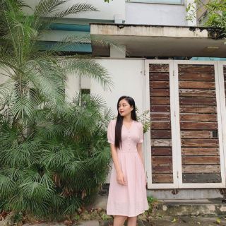 Đầm midi Topshop