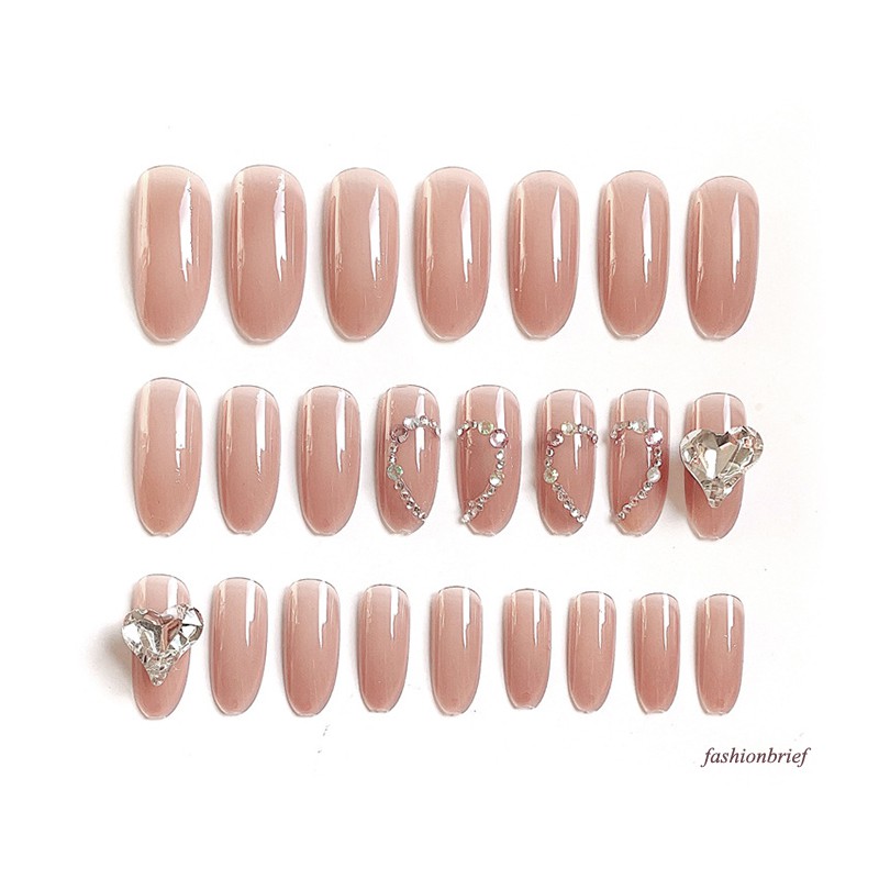 [Hàng mới về] Set 24 Móng Tay Giả Thời Trang Dành Cho Nữ