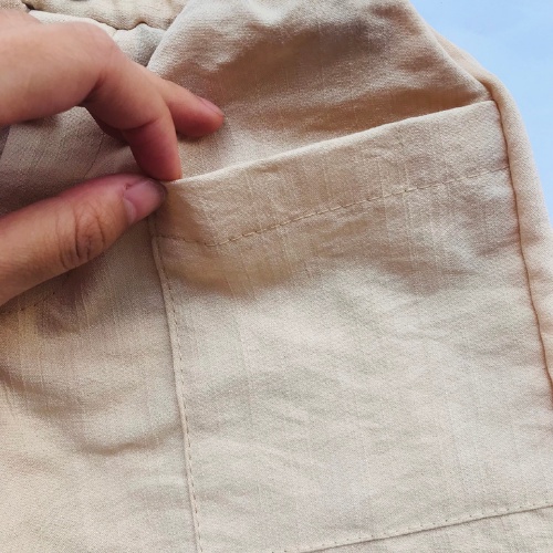 Quần Short Đùi Cho Bé Trai Bé Gái Chất Đũi Xước Mát Nhẹ Co Giãn Tốt Size 10-35kg