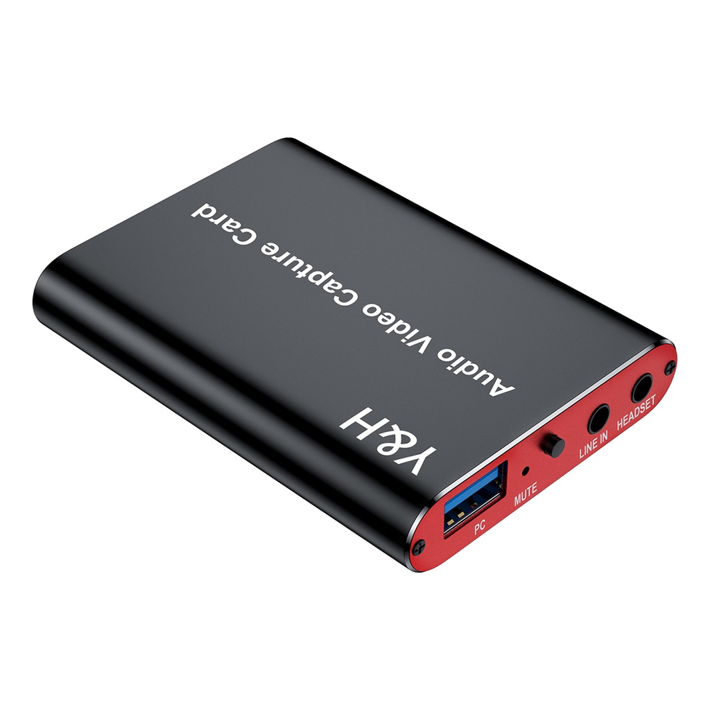 Thẻ ghi trò chơi 4K 1080P 60fps USB3.0 HDMI Audio Video Capture Thiết bị phát trực tuyến Cắm và chạy cho các trò chơi Xbox Series X / S, Xbox One X, Nintendo Switch, PS5 và PS4 Pro