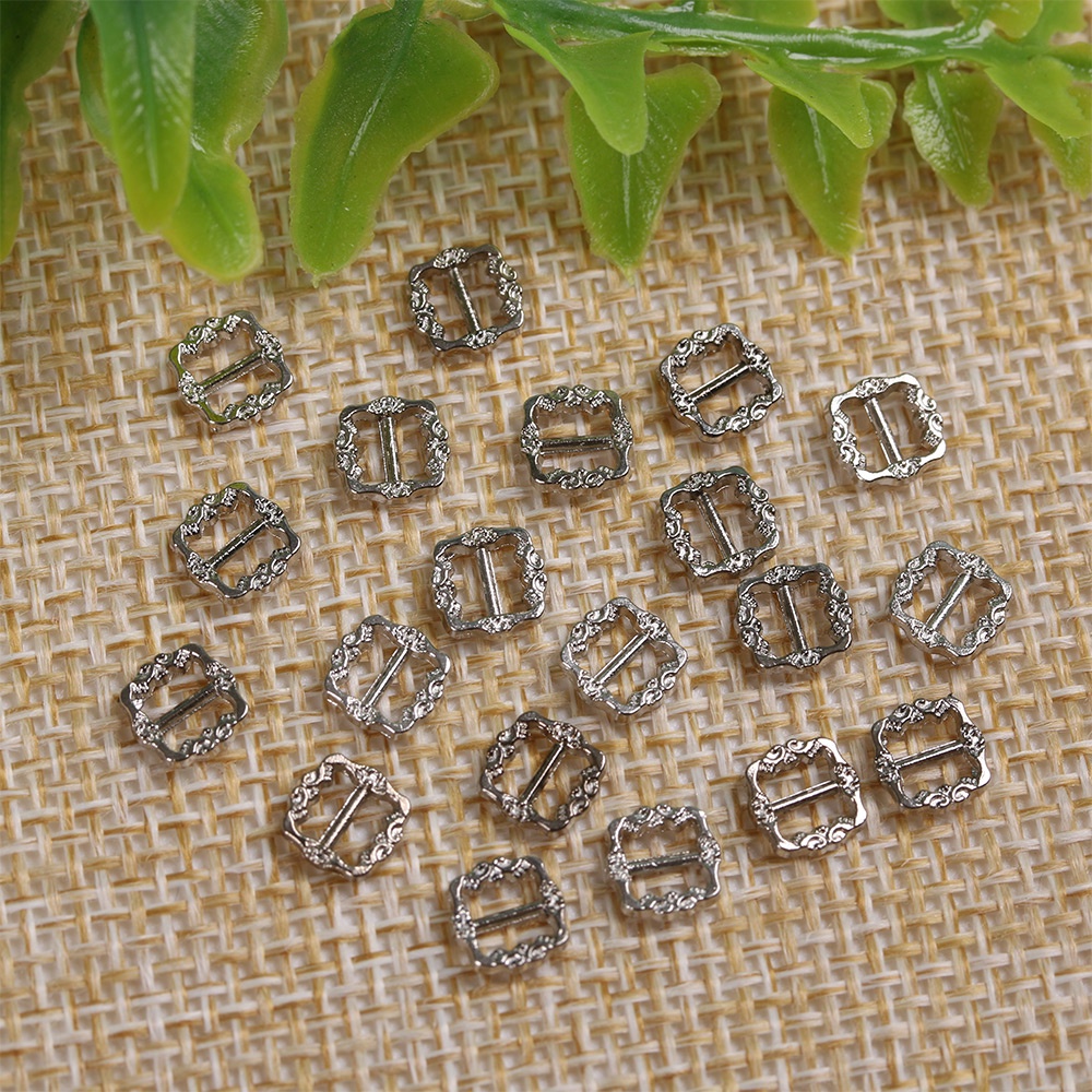 Set 20 / 40 Nút Khóa Dây Đeo Túi Xách Mini 3.5mm / 7mm 4 Màu Chất Lượng Cao